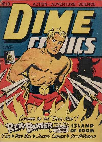 Cover for Dime Comics (Bell Features, 1942 series) #10