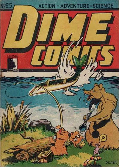 Cover for Dime Comics (Bell Features, 1942 series) #25