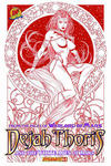 Cover Thumbnail for Dejah Thoris and the White Apes of Mars (2012 series) #3 [Dynamic Forces Brandon Peterson risqué red art variant]