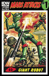 Cover Thumbnail for Mars Attacks (2012 series) #1 [Card 52 variant]
