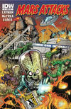 Cover for Mars Attacks (IDW, 2012 series) #1 [San Diego Comic-Con variant]