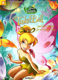 Cover Thumbnail for Disney Fairies (NBM, 2010 series) #8 - Tinker Bell and Her Stories for a Rainy Day