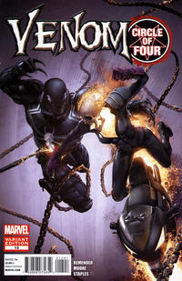 Cover Thumbnail for Venom (Marvel, 2011 series) #13 [Variant Edition - Clayton Crain Cover]