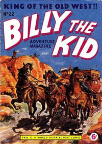 Cover Thumbnail for Billy the Kid Adventure Magazine (World Distributors, 1953 series) #22