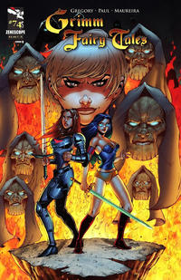 Cover for Grimm Fairy Tales (Zenescope Entertainment, 2005 series) #74 [Cover B - Rich Bonk]