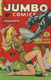 Cover Thumbnail for Jumbo Comics (H. John Edwards, 1950 ? series) #7