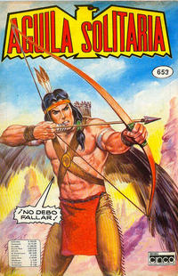 Cover for Aguila Solitaria (Editora Cinco, 1976 series) #653