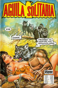 Cover for Aguila Solitaria (Editora Cinco, 1976 series) #698