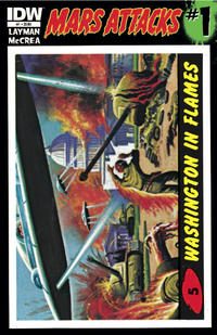 Cover for Mars Attacks (IDW, 2012 series) #1 [Card 5 variant]
