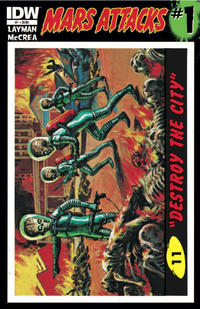 Cover Thumbnail for Mars Attacks (IDW, 2012 series) #1 [Card 11 variant]