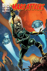 Cover for Mars Attacks (IDW, 2012 series) #1 [John McCrea variant]