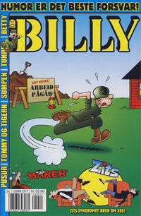 Cover Thumbnail for Billy (Hjemmet / Egmont, 1998 series) #11/2012 (11/2011)