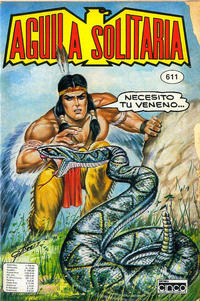 Cover for Aguila Solitaria (Editora Cinco, 1976 series) #611