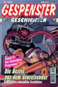 Cover Thumbnail for Gespenster Geschichten (Bastei Verlag, 1974 series) #1092