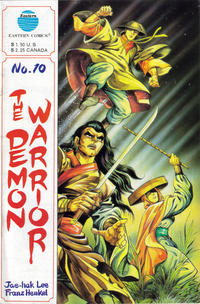 Cover for The Demon Warrior (Eastern Comics, 1987 series) #10