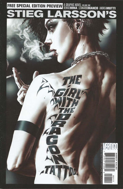 Cover for The Girl with the Dragon Tattoo Special Edition (DC, 2012 series) #1