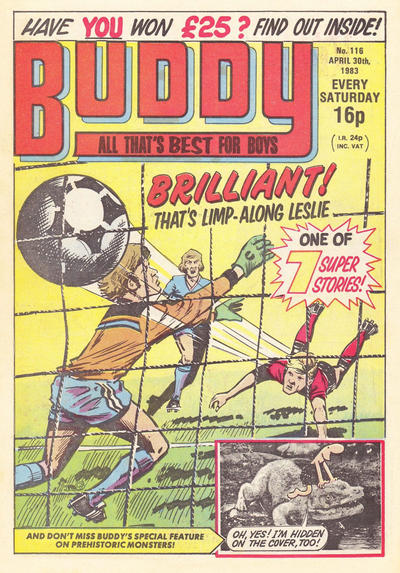 Cover for Buddy (D.C. Thomson, 1981 series) #116