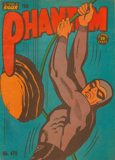 Cover for The Phantom (Frew Publications, 1948 series) #478