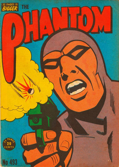 Cover for The Phantom (Frew Publications, 1948 series) #493