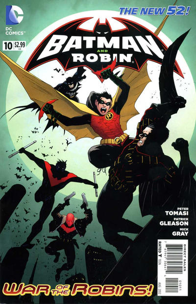 Cover for Batman and Robin (DC, 2011 series) #10 [Direct Sales]