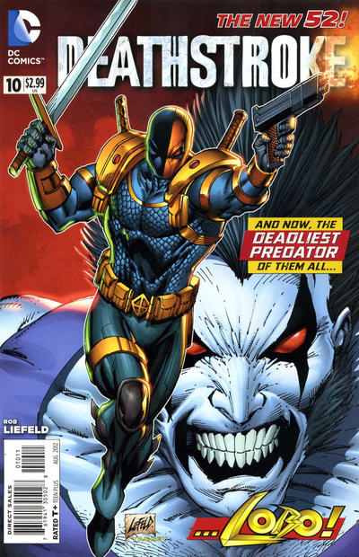Cover for Deathstroke (DC, 2011 series) #10