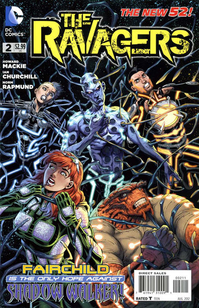 Cover for The Ravagers (DC, 2012 series) #2