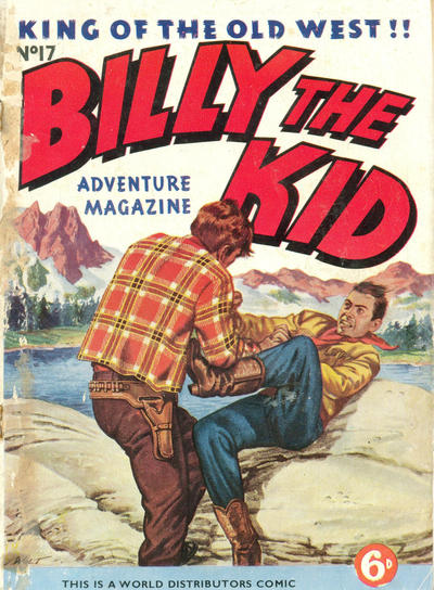 Cover for Billy the Kid Adventure Magazine (World Distributors, 1953 series) #17