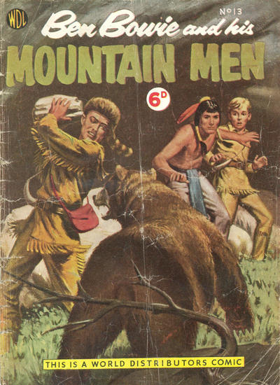 Cover for Ben Bowie and His Mountain Men (World Distributors, 1955 series) #13
