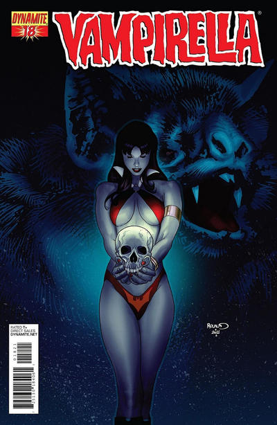 Cover for Vampirella (Dynamite Entertainment, 2010 series) #18 [Paul Renaud Cover]