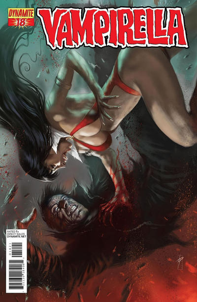 Cover for Vampirella (Dynamite Entertainment, 2010 series) #18 [Lucio Parrillo Cover]