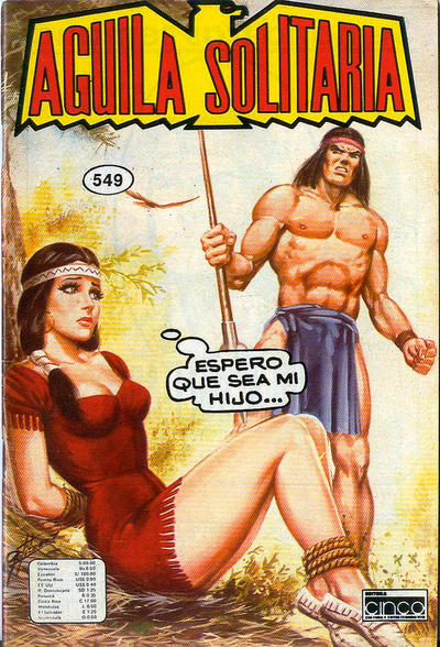 Cover for Aguila Solitaria (Editora Cinco, 1976 series) #549