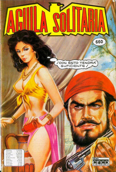 Cover for Aguila Solitaria (Editora Cinco, 1976 series) #660