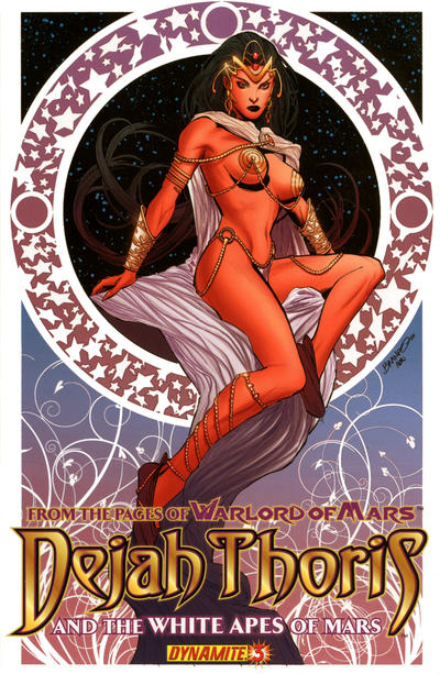 Cover for Dejah Thoris and the White Apes of Mars (Dynamite Entertainment, 2012 series) #3 [Cover A Brandon Peterson]