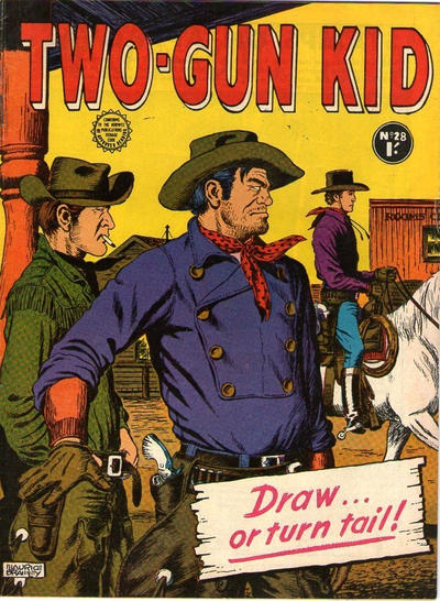 Cover for Two-Gun Kid (Horwitz, 1954 series) #28
