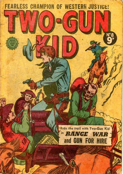 Cover for Two-Gun Kid (Horwitz, 1954 series) #8
