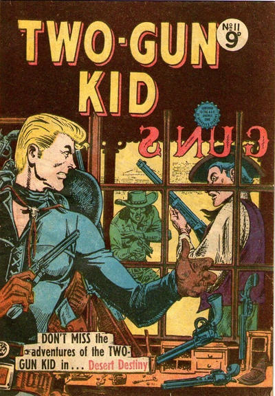 Cover for Two-Gun Kid (Horwitz, 1954 series) #11