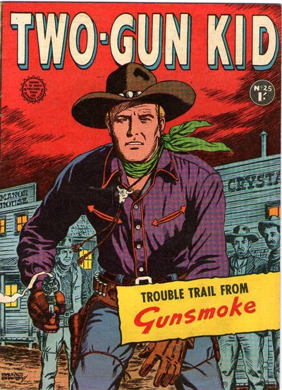 Cover for Two-Gun Kid (Horwitz, 1954 series) #25