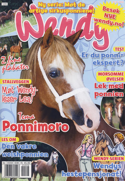 Cover for Wendy (Hjemmet / Egmont, 1994 series) #8/2012