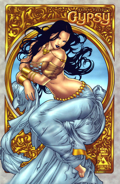 Cover for Brian Pulido's Gypsy (Avatar Press, 2005 series) #1 [Variant 1-C: Art Nouveau Cover]