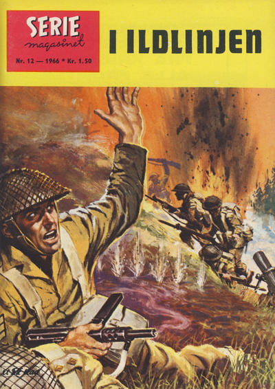 Cover for Seriemagasinet (Serieforlaget / Se-Bladene / Stabenfeldt, 1951 series) #12/1966