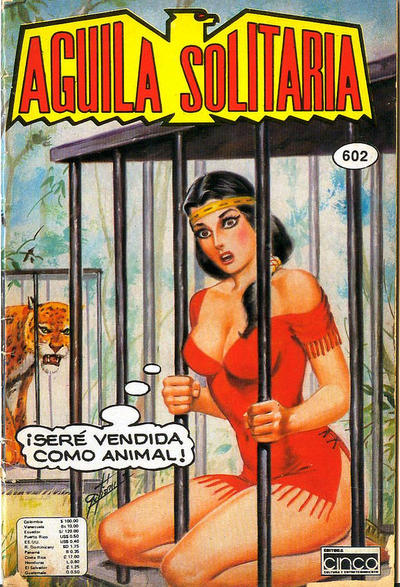 Cover for Aguila Solitaria (Editora Cinco, 1976 series) #602
