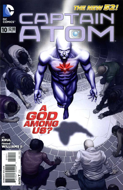 Cover for Captain Atom (DC, 2011 series) #10