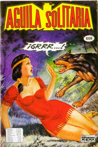 Cover for Aguila Solitaria (Editora Cinco, 1976 series) #606