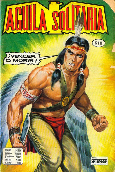 Cover for Aguila Solitaria (Editora Cinco, 1976 series) #610