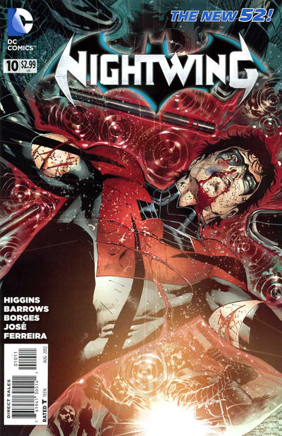 Cover for Nightwing (DC, 2011 series) #10