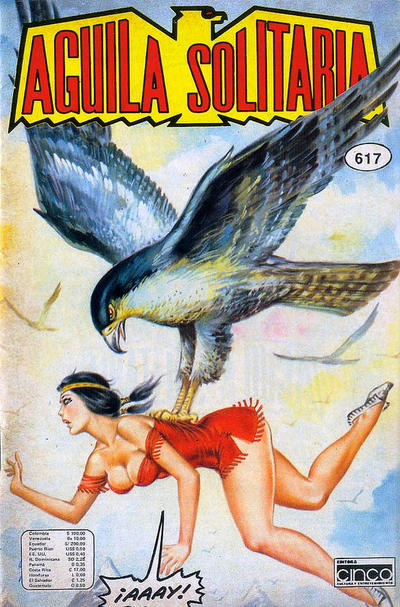 Cover for Aguila Solitaria (Editora Cinco, 1976 series) #617