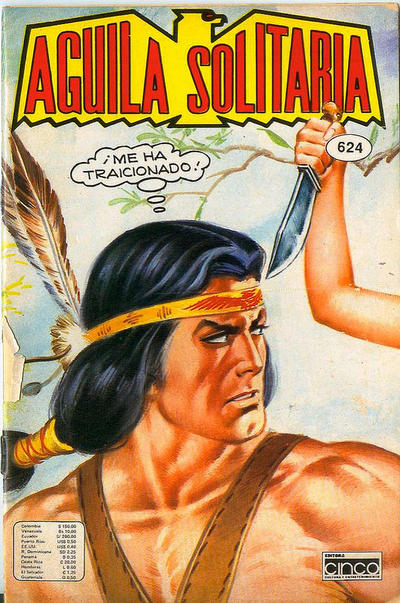 Cover for Aguila Solitaria (Editora Cinco, 1976 series) #624