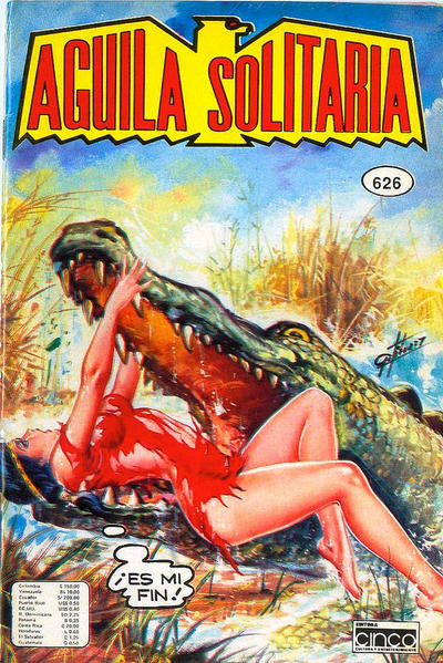Cover for Aguila Solitaria (Editora Cinco, 1976 series) #626