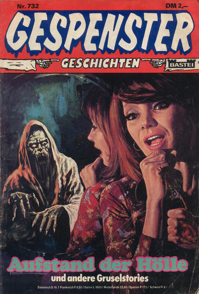Cover for Gespenster Geschichten (Bastei Verlag, 1974 series) #732