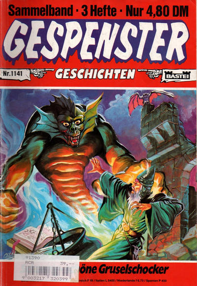 Cover for Gespenster Geschichten Sammelband (Bastei Verlag, 1974 series) #1141